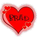 Brad in a heart