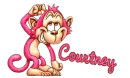 monkey name courtney