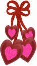 3 hearts