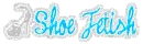 Glitter Shoe Fetish Blue
