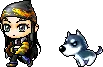 Thief Mapler and Pet