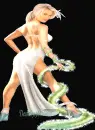 Snake goddess