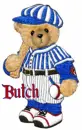 Butch baseball bear