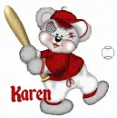 Karen baseball bear 