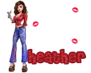 Heather w/kisses