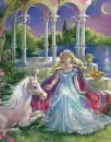 princess and unicorn