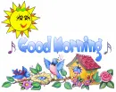 Good morning sun shine 