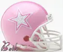 Cowboys Pink Helmet with Name