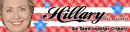 HIllary Clinton Banner