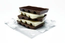 Black and white chocolate
