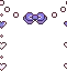 purple bow