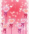 pink hearts