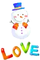 cutee snowman
