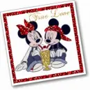 minnie and mickey love
