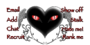 Heart Black Cat