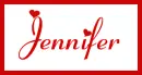 Sign with the name Jennifer