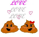 poopy love i made it or laughs but kuute laughs xDD