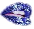 blue lips