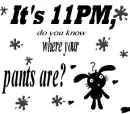 It's 11 P.M.
