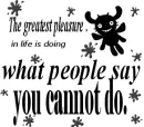 The Greatest Pleasure