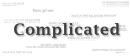 complicated