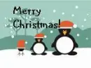 merry christmas penguins