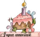Joyeux anniverssaire