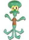 Blow up Squidward doll