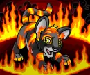 Flame kougra