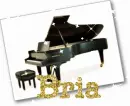 Bria Piano with Glitter