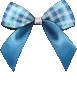 blue bow