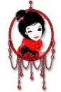 red scarf
