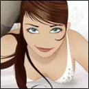 brown hair girl