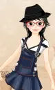Black haired indie cutie pie!