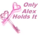 alex holds it