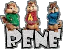 Rene w/chipmunks