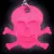 pink skull