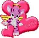 cat angel valentine