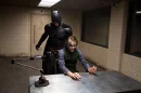 Heath Ledger as The Joker in The Dark Knight