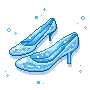 crystal shoes