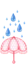 pink umbrella
