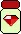 bottle with red diamond