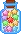 bottle with stars