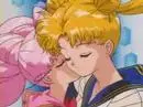 Sailor Moon and Rini