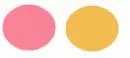 Pink and Orange Dots