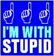 with stupid