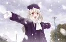 snowing