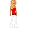 blinking shirt color