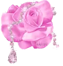 Pink Rose Bracelet