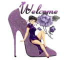 Purple Shoe